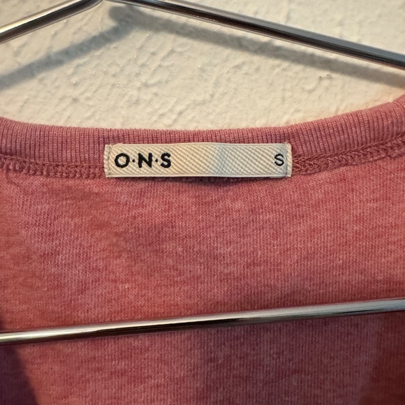 ONS / O.N.S. Terry tank top size Small pink - Picture 3 of 3